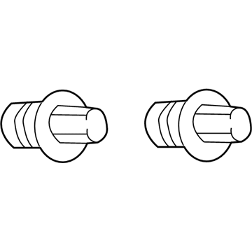 Toyota 90467-A0033 Sail Panel Trim Clip