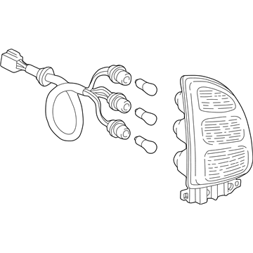 1998 Toyota RAV4 Back Up Light - 81550-42050