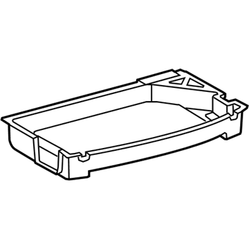 Toyota 64993-47020 Box, Deck Floor, Rear