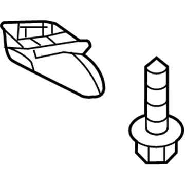 Toyota 81558-74010 Bracket,With Tapping