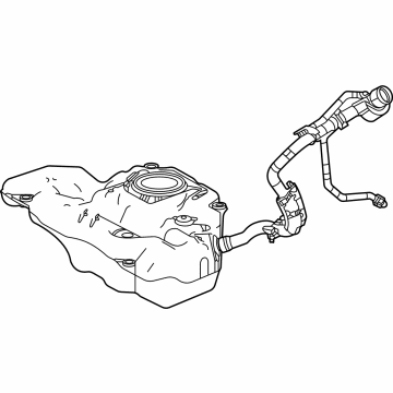 Toyota 77001-12E90 TANK SUB-ASSY, FUEL