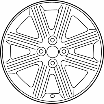 Toyota 42611-52611 Wheel, Alloy