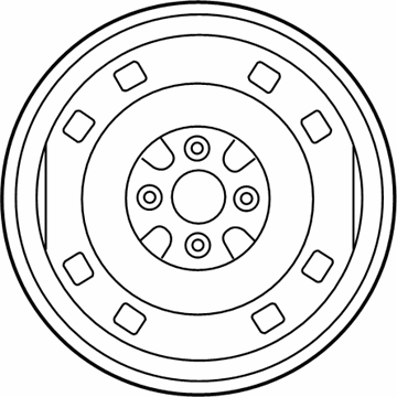 Toyota 42611-1A020 Wheel, Spare