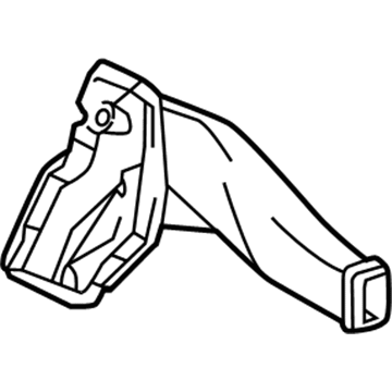 Toyota G92D2-47010 Air Outlet Duct