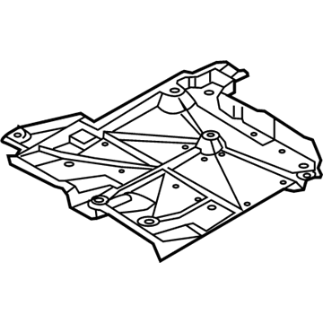 Toyota 58165-WB001 Under Cover