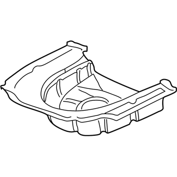 Toyota 58311-06040 Rear Floor Pan