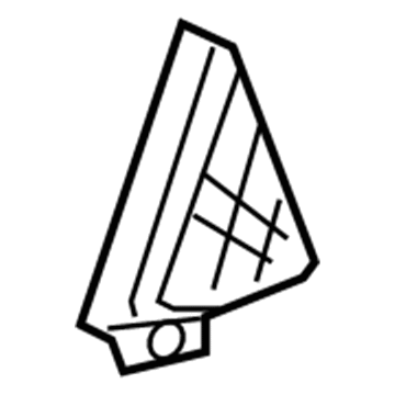 Toyota 67487-47033 Division Bar Seal