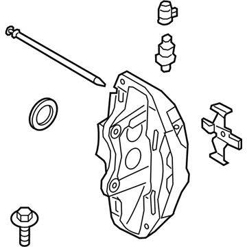 Toyota GR Supra Brake Caliper - 47730-WAA05