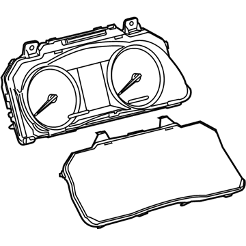 Toyota 83800-0E830-RP Meter Assembly, Combination