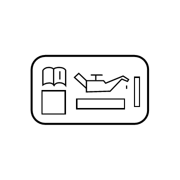 Toyota 11296-WAA01 Engine Info Label