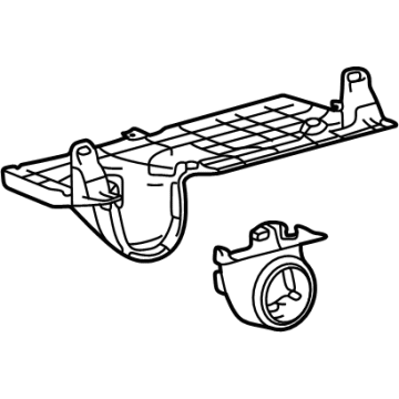 Toyota 58925-48040 INSULATOR, Console B