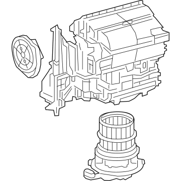 Toyota 87130-47290 Blower Assembly