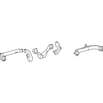 Toyota 55844-0C060 Duct Assembly