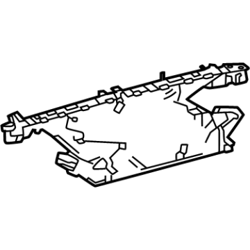 Toyota 55950-0C030 Defroster Nozzle