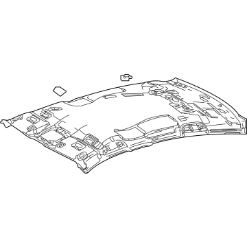 Toyota 63311-30K30-A0 HEADLINING, ROOF