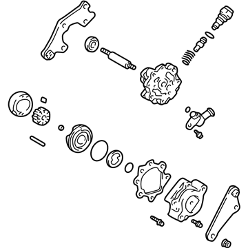 Toyota 44320-07012 Power Steering Pump