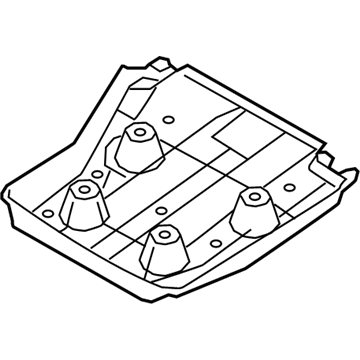 Toyota 58398-WB002 Under Cover