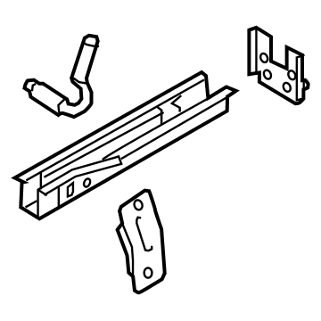 Toyota 57615-WB001 Rear Rail