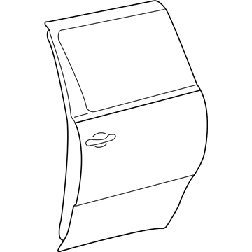 Toyota 67003-08021 Panel Sub-Assy, Rear Door, RH