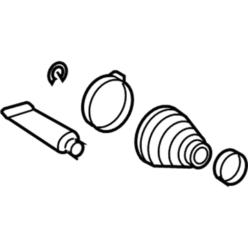 Toyota 04438-08010 Boot Kit