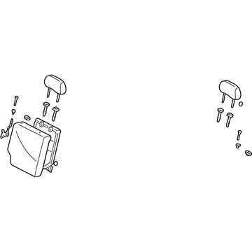 Toyota 71480-52330-B2 Seat Back Assembly