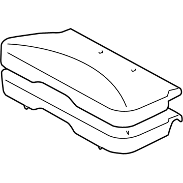 Toyota 71601-5C450-E0 Seat Cushion, Rear