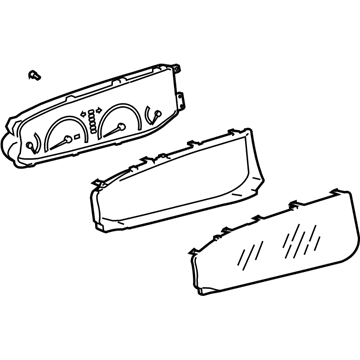 Toyota 83800-07021 Gauge Cluster