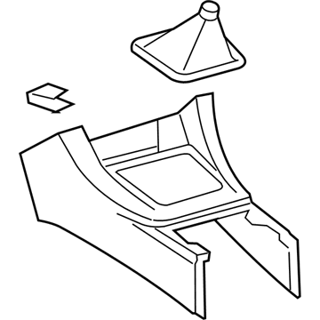 Toyota 58810-AD011-B4 Box Assembly, Console, F