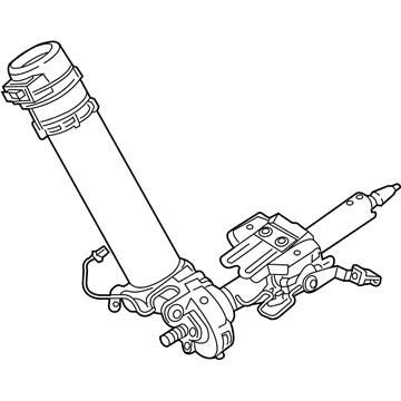 Toyota Prius Steering Column - 4520A-47061