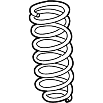 2009 Toyota Corolla Coil Springs - 48231-12B70