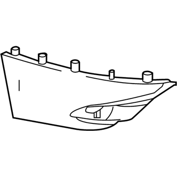 Toyota 52565-47901 Extension Panel