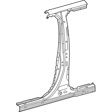 Toyota 61311-0C030 PILLAR, CTR BODY, OU