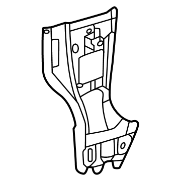 Toyota 61023-0C090 PILLAR SUB-ASSY, FR