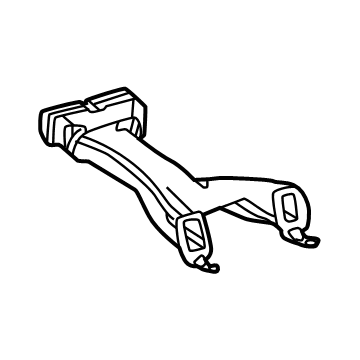 Toyota 58086-62020 Duct Sub-Assembly, CONSO