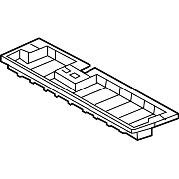 Toyota 58635-0C010-C0 Luggage Compart