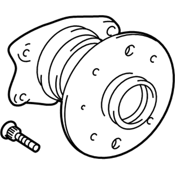 Toyota 42410-33040 Hub & Bearing