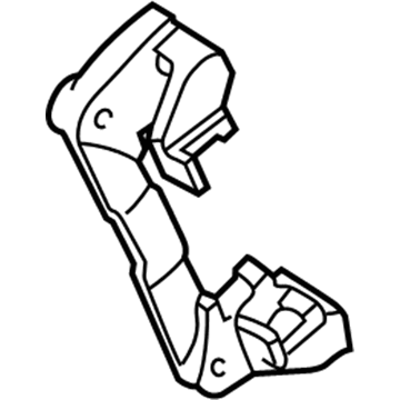 Toyota 47721-07050 Mounting, Disc Brake