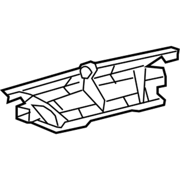 Toyota 55950-07010 Defroster Nozzle