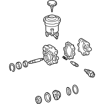 Toyota 44320-04043 Power Steering Pump