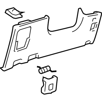 Toyota 55045-48110-A0 Lower Panel