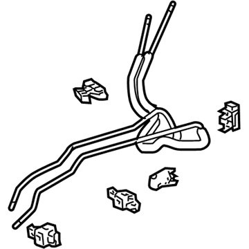 Toyota 87208-08090 Tube Assembly