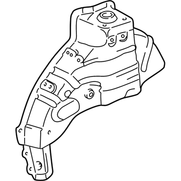 Toyota 61608-33901 Inner Wheelhouse, Driver Side