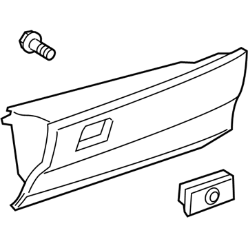 2011 Toyota Camry Glove Box - 55501-06031-B0