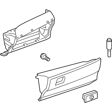 Toyota 55303-06041-B0 Glove Box Assembly