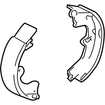 2004 Toyota Matrix Parking Brake Shoe - 04495-63011