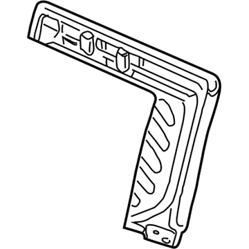 Toyota 71017-02130 Frame Sub-Assy, Rear Seat Back, RH