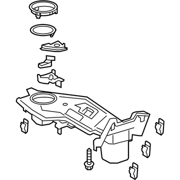 Toyota 58804-0R020-C0 Panel Sub-Assembly, Cons