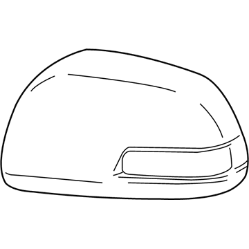 Toyota 87945-35040 Outer Mirror Cover, Left