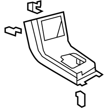 Toyota 58805-0C080 Panel Sub-Assembly, Cons