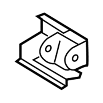 Toyota 53804-33030 Bracket Sub-Assembly, Front